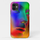 Search for womans face iphone cases Colourful