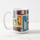 Recherche de années 50 tasses Rétro