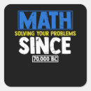 Search for math square stickers Student