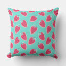 Recherche de nourriture mignonne coussins Fruité