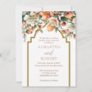 Search for peach and gold wedding invitations Couple