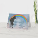 Search for condolences loss of horse cards Watercolor