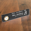 Search for music name plates Black