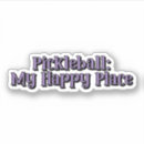 Search for my happy place stickers Funny