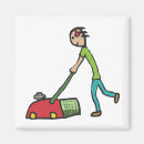 Search for lawn mowing magnets Grass cutting