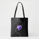 Recherche de coeur tote bags Arc en ciel