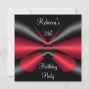 Recherche de red ribbon invitations Parti