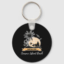Search for treasure rounded keychains Summer
