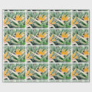Search for bird of paradise wrapping paper Hawaiian