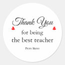 Search for teacher thank you stickers Cute