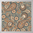 Search for vintage damask pattern posters Ethnic
