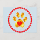 Search for dog footprints postcards Pet