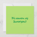 Search for funny st patricks day cards Shenanigans