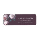 Search for moody floral return address labels Autumn