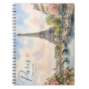 Search for eiffel tower notebooks France
