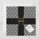 Search for parents 50th anniversary invitations White