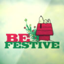 Search for santa claus window decals Snoopy