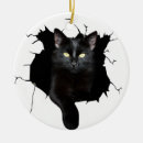 Search for black cat ornaments Meowy christmas