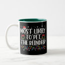 Search for funny reindeer mugs Merry christmas
