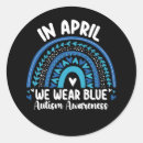 Search for autism rainbow stickers Autistic