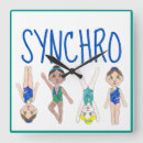 Recherche de nageur horloges Piscine