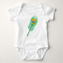 Recherche de paon bébé vêtements Plumes de paon