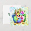 Search for easter egg thank you cards Bunny