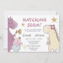 Search for dinosaur baby girl shower invitations Jungle