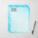 Search for cold business stationery Snow