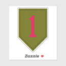 Search for first infantry stickers Big red one