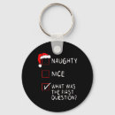 Search for naughty keychains Festive