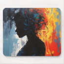 Recherche de noir et orange tapis souris Couleur