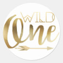 Search for wild one first birthday stickers Boho