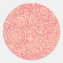 Search for intricate patterns stickers Floral