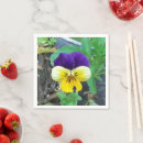 Search for pansy napkins Summer