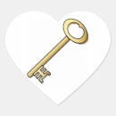 Search for heart and key stickers Hearts