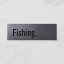 Search for hobby business cards Fish