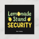 Search for lemonade business cards Summer