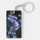 Search for abstract fractal keychains Blue