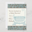 Recherche de berceau invitations Vintage