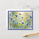 Search for cornflower postcards Elegant
