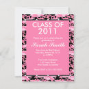 Search for camouflage graduation invitations Pink