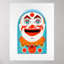 Recherche de clown vintage posters Rétro