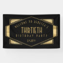 Search for 30th birthday banners Thirty