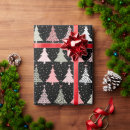 Search for pink christmas tree wrapping paper Whimsical