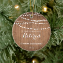Search for wood ornaments String lights