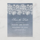 Search for lace save the dates Blue