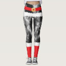 Recherche de santa leggings Costume santa claus