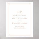 Search for rose gold wedding signs Elegant