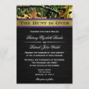 Search for the hunt is over invitations Hunting